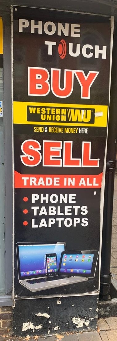 Pavement sign